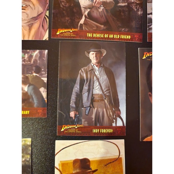 Indiana Jones 2008 Topps Lot of 20 Trading Cards Kingdom of the Crystal Skull - Picture 5 of 6